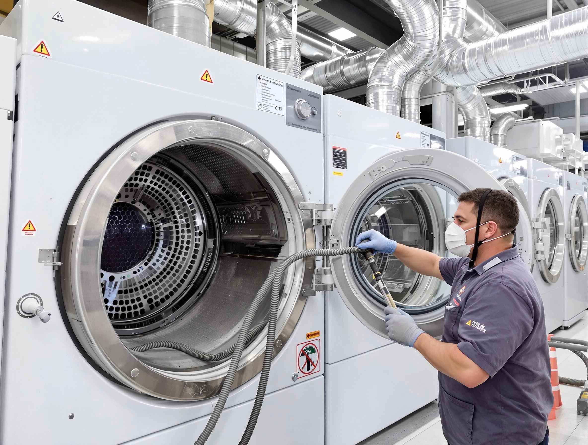 Industrial-grade dryer vent cleaning by New Bedford Dryer Vent Cleaning in New Bedford