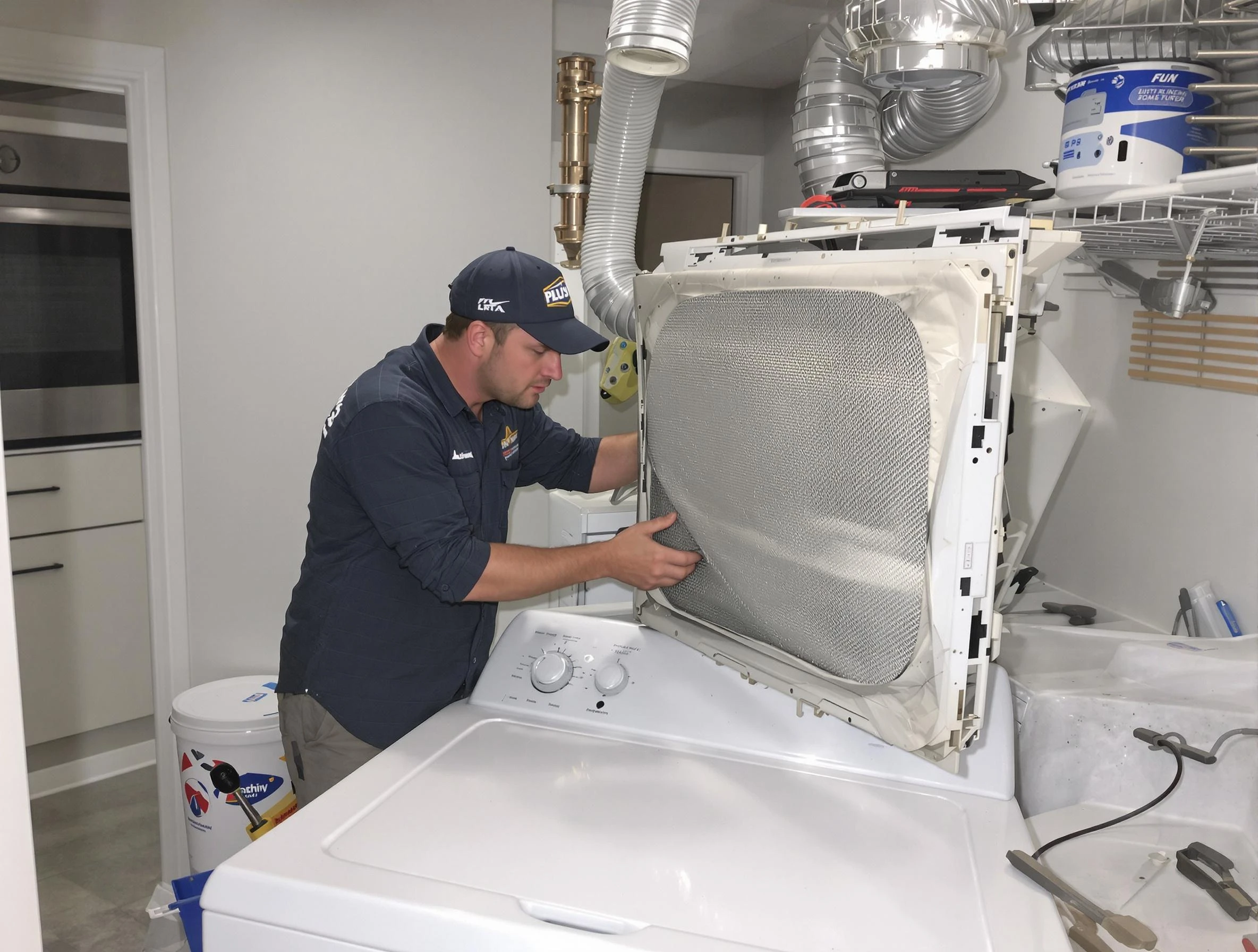 Expert vent cover replacement by New Bedford Dryer Vent Cleaning in New Bedford