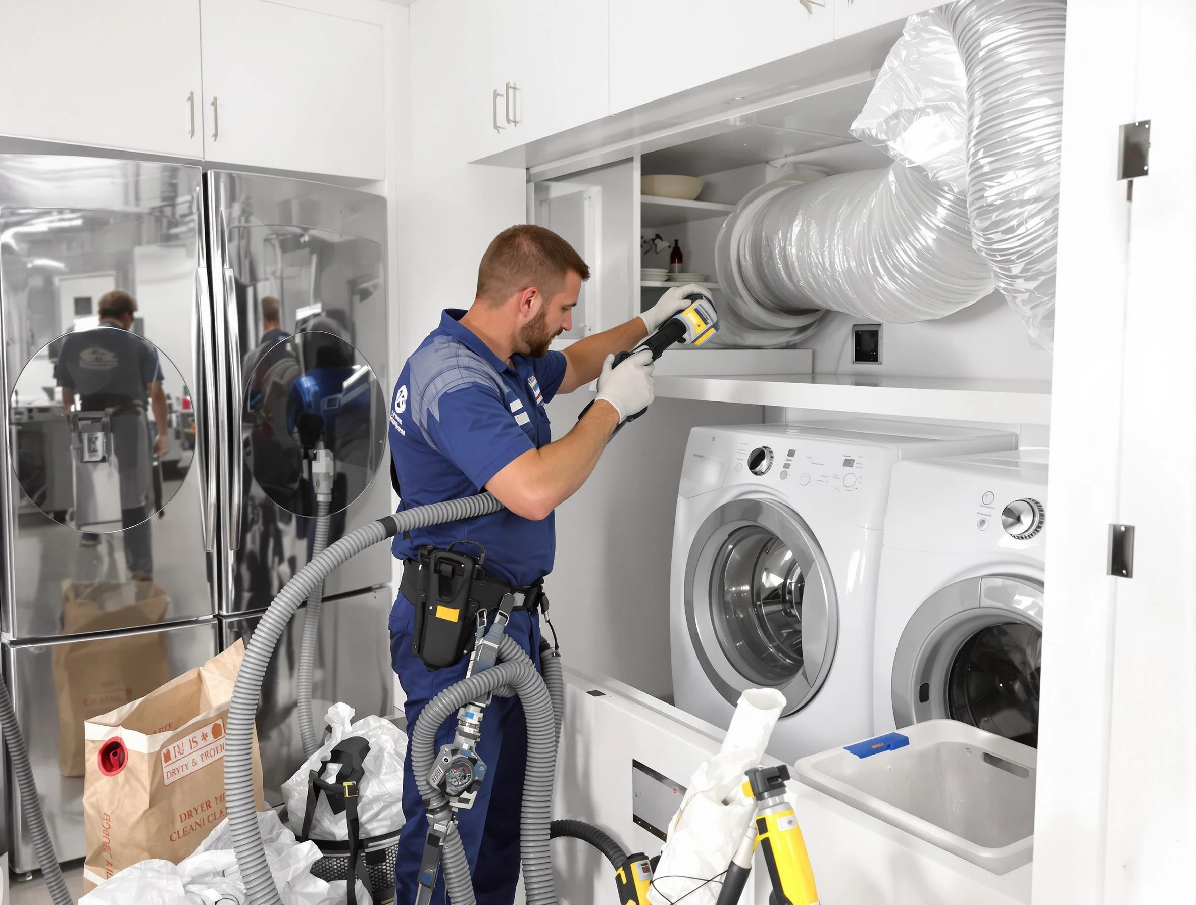 Professional duct cleaning by New Bedford Dryer Vent Cleaning in New Bedford