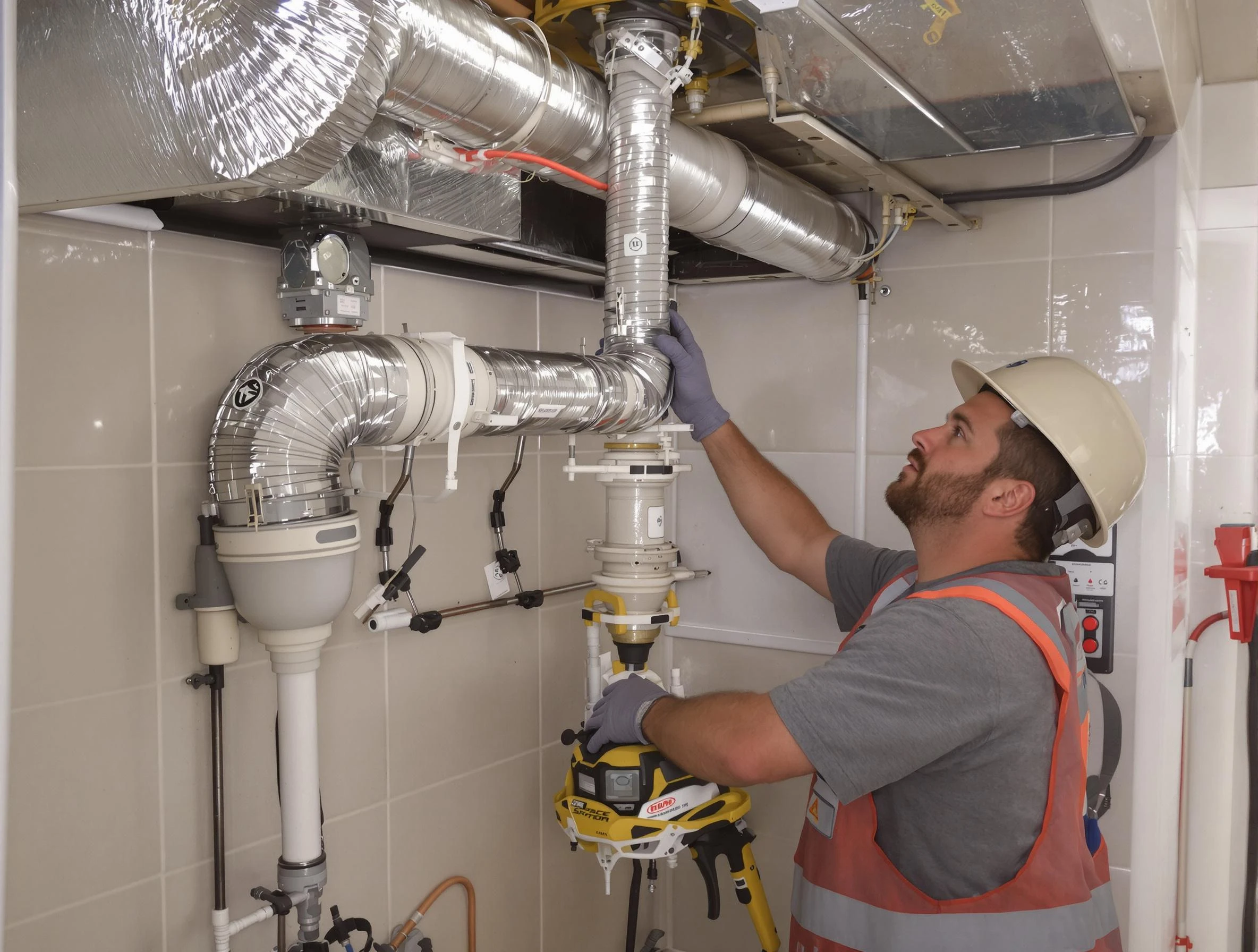 New Bedford Dryer Vent Cleaning expert performing professional dryer vent repair and installation in New Bedford