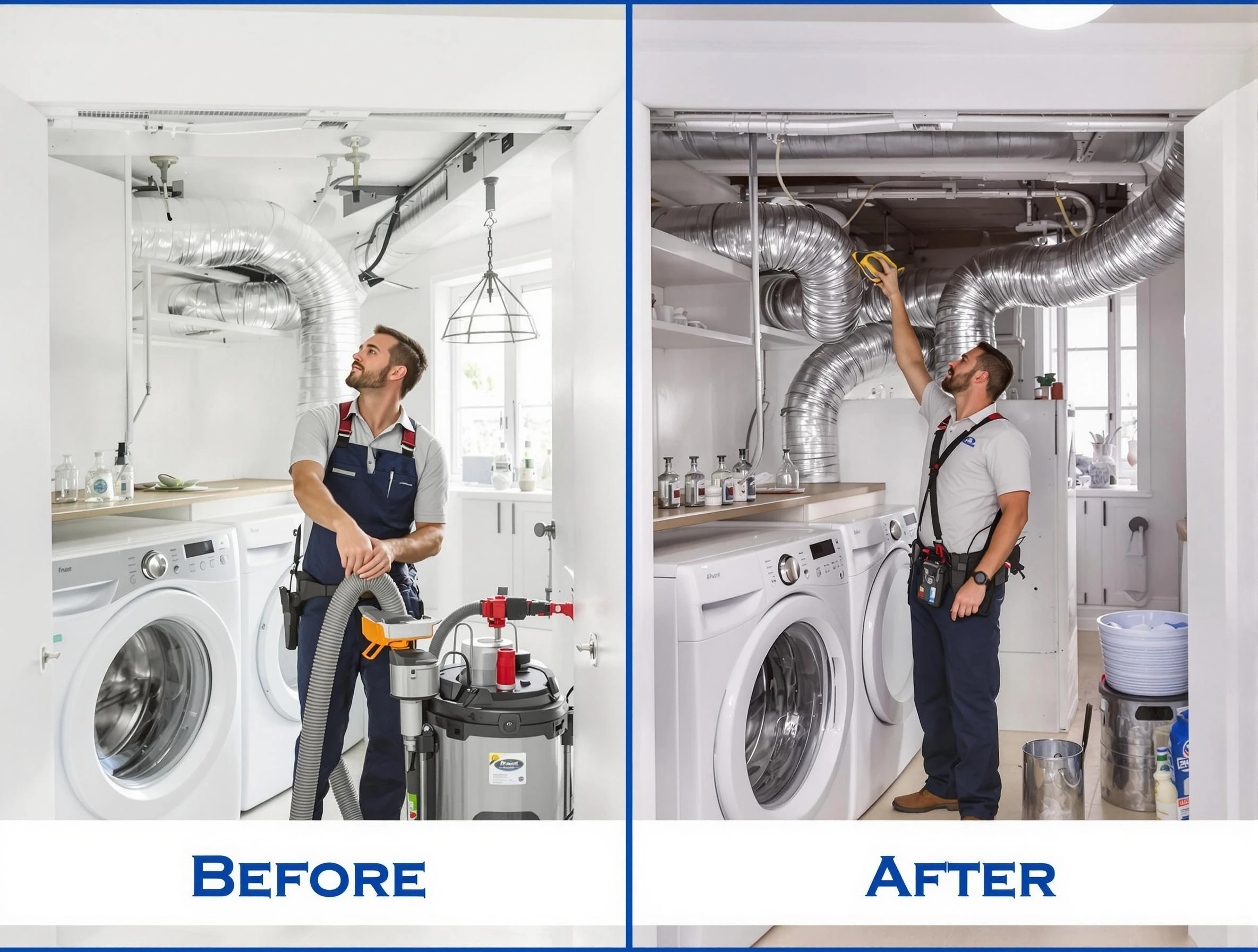 Expert gas dryer vent cleaning by New Bedford Dryer Vent Cleaning in New Bedford