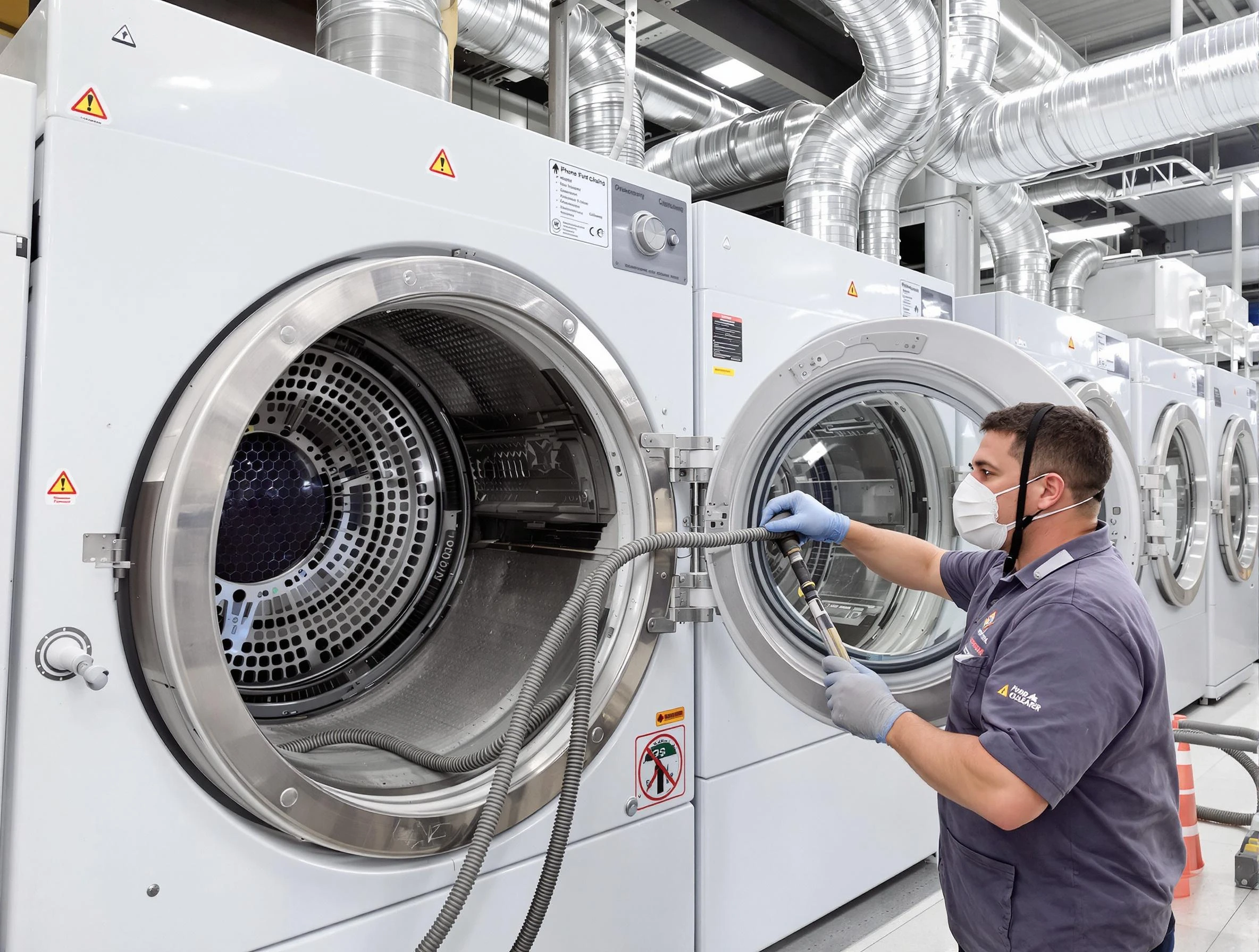 Industrial-grade dryer vent cleaning by New Bedford Dryer Vent Cleaning in New Bedford