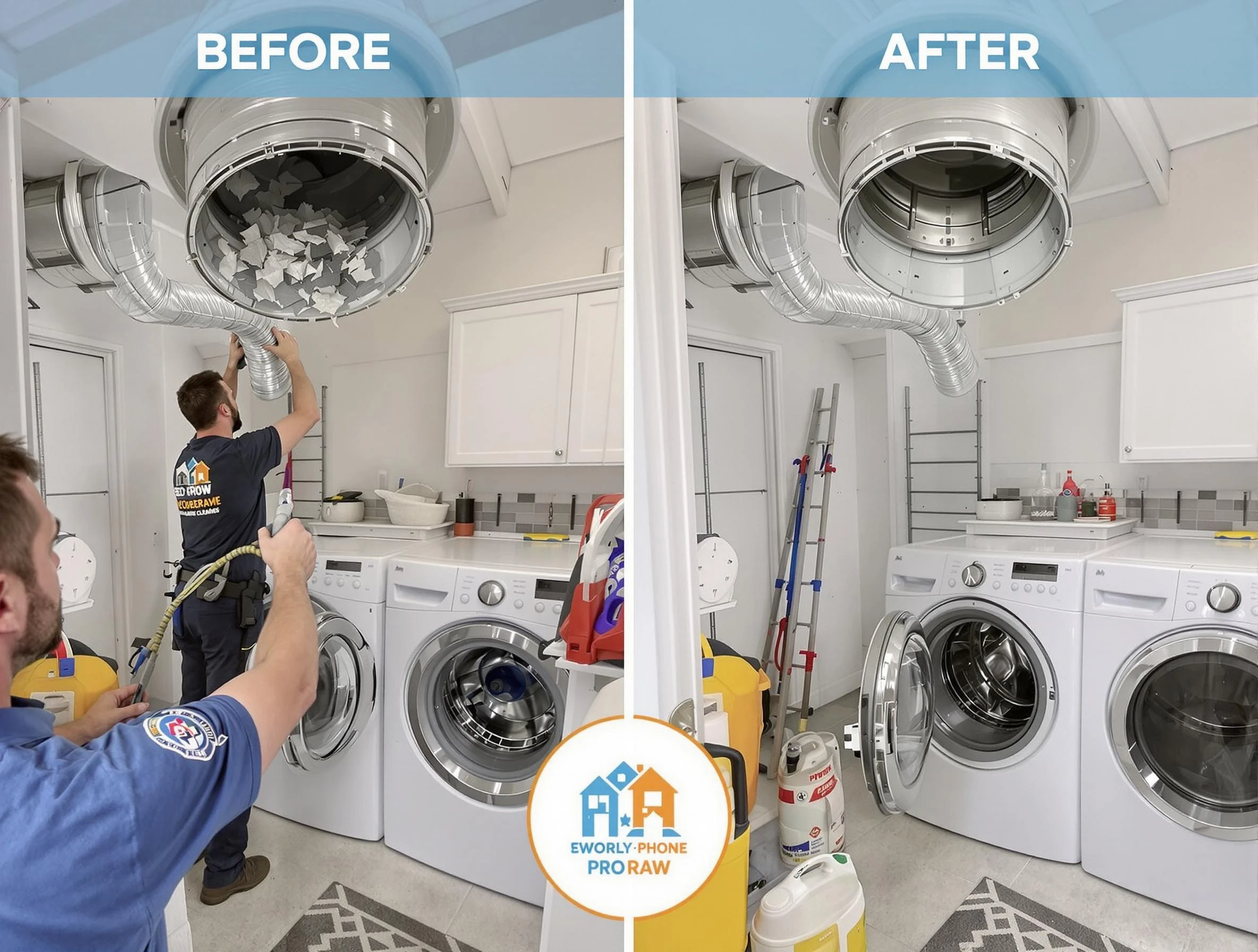 Residential dryer vent cleaning by New Bedford Dryer Vent Cleaning in New Bedford